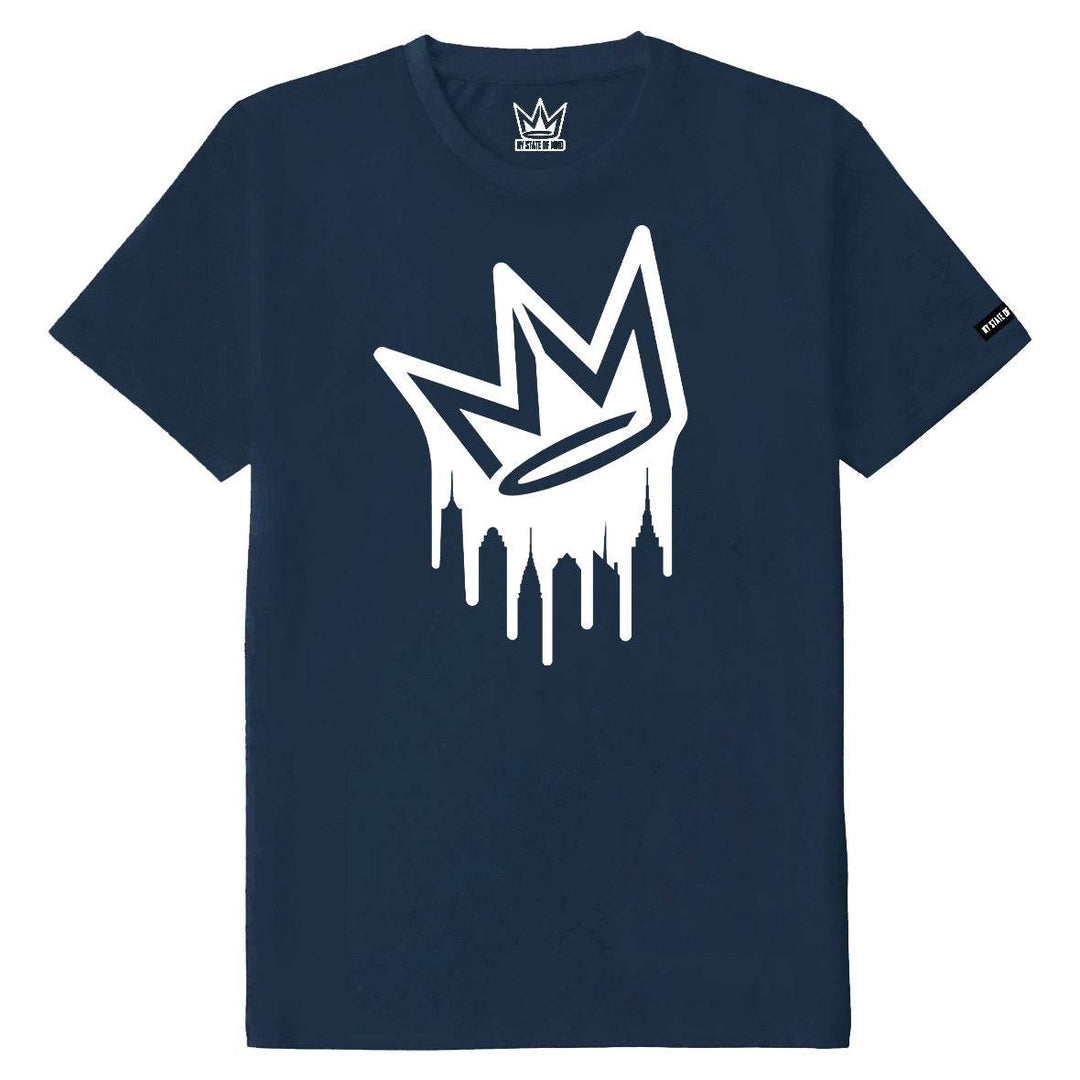 Dripping Crown Logo Tee - One Revolver Surfboards