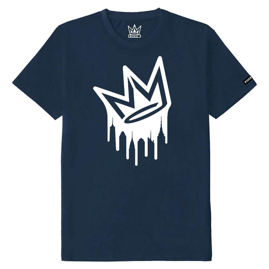 Dripping Crown Logo Tee - One Revolver Surfboards