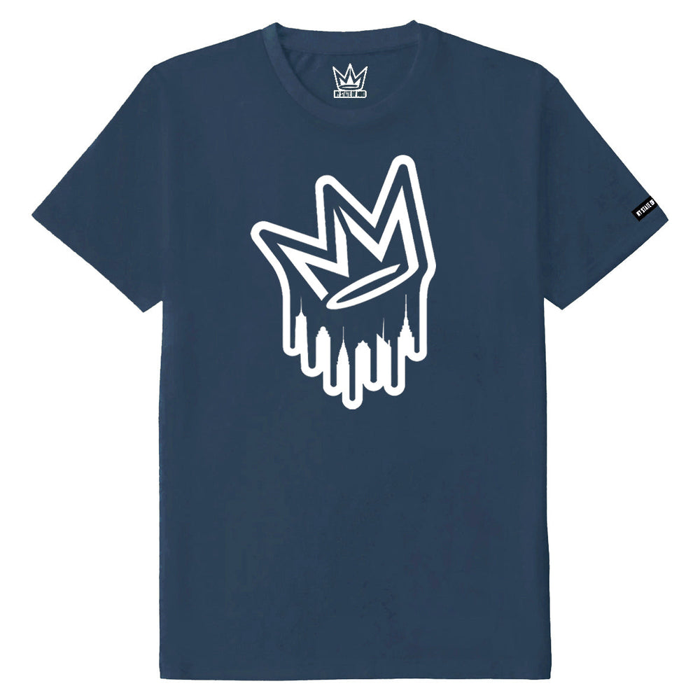 Dripping Crown Logo Tee
