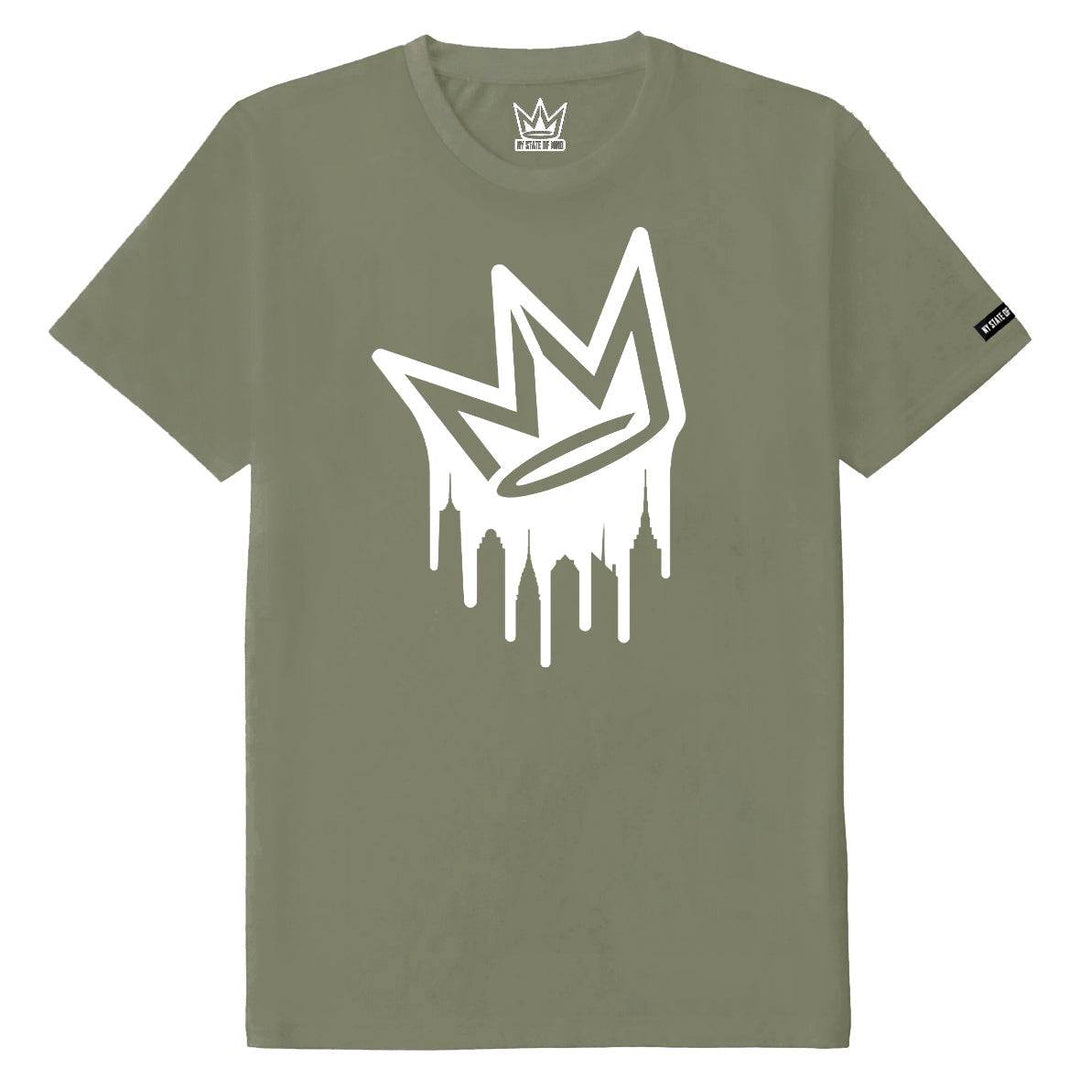 Dripping Crown Logo Tee - One Revolver Surfboards