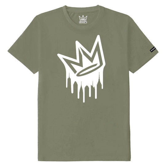 Dripping Crown Logo Tee - One Revolver Surfboards