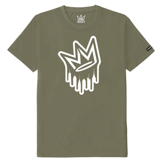 Dripping Crown Logo Tee