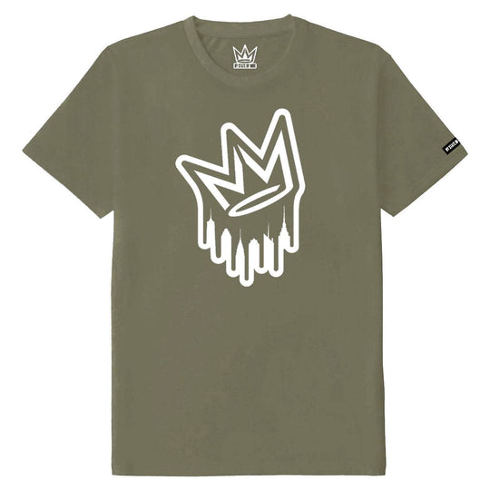Dripping Crown Logo Tee - One Revolver Surfboards