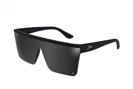 Tidal Wave - Matte Black - Jet Black Lens Polarized