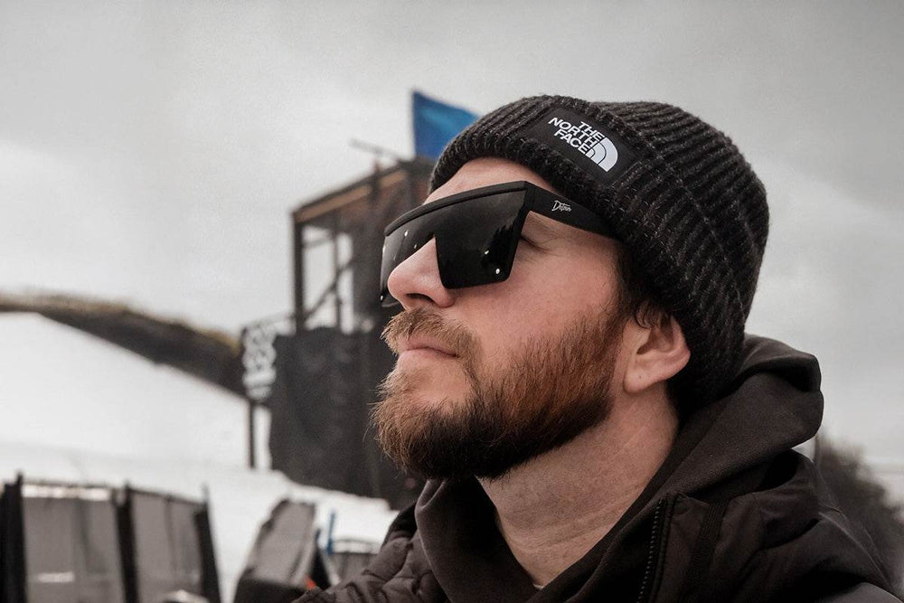 Tidal Wave - Matte Black - Jet Black Lens Polarized - One Revolver Surfboards