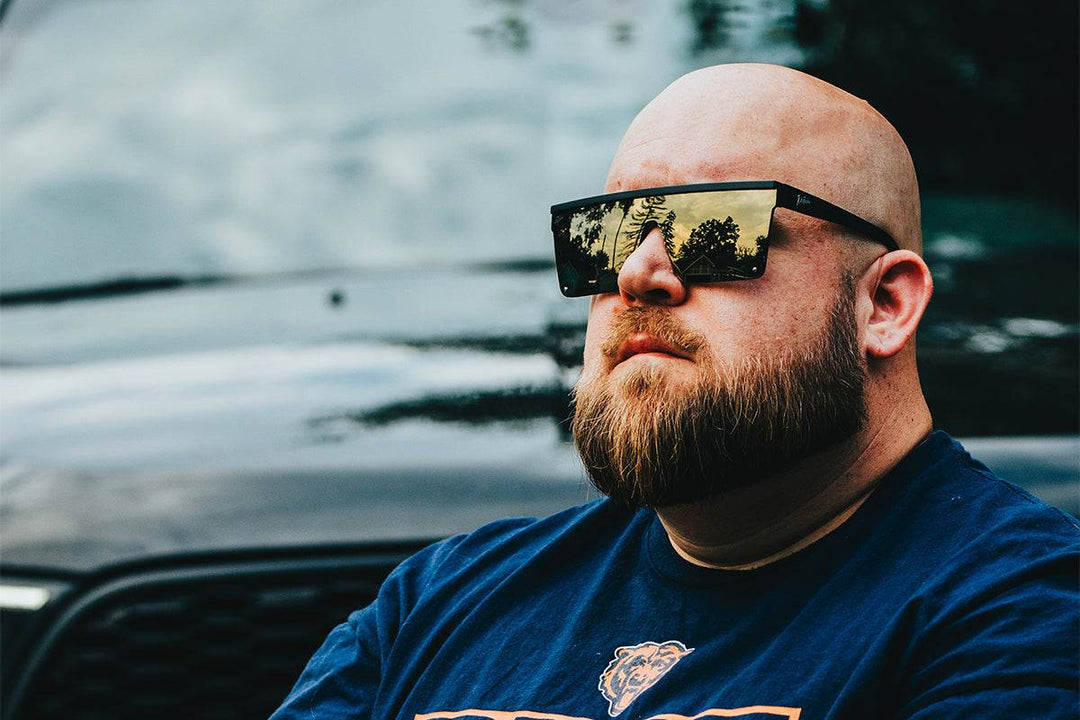 Tidal Wave XL - Matte Black - 24K Gold Lens Polarized - One Revolver Surfboards