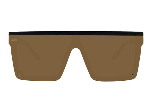 Tidal Wave XL - Matte Black - 24K Gold Lens Polarized - One Revolver Surfboards