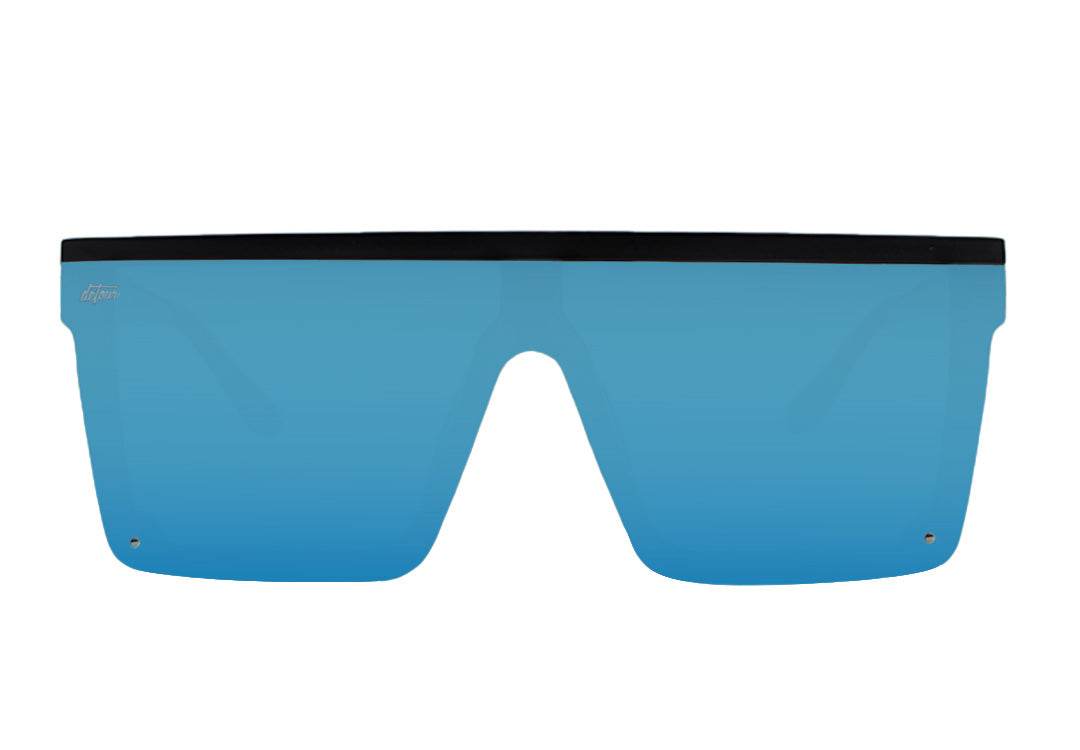 Tidal Wave XL - Matte Black - Electric Blue Lens Polarized - One Revolver Surfboards