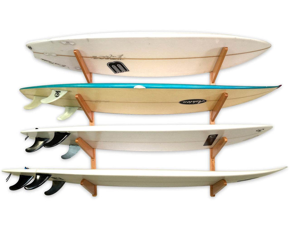 OUTLET | TidyTimber Surfboard Storage Wood Rack - Wall Mounted - One Revolver Surfboards