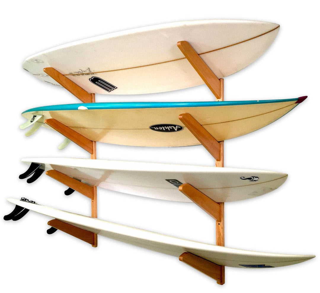 OUTLET | TidyTimber Surfboard Storage Wood Rack - Wall Mounted - One Revolver Surfboards