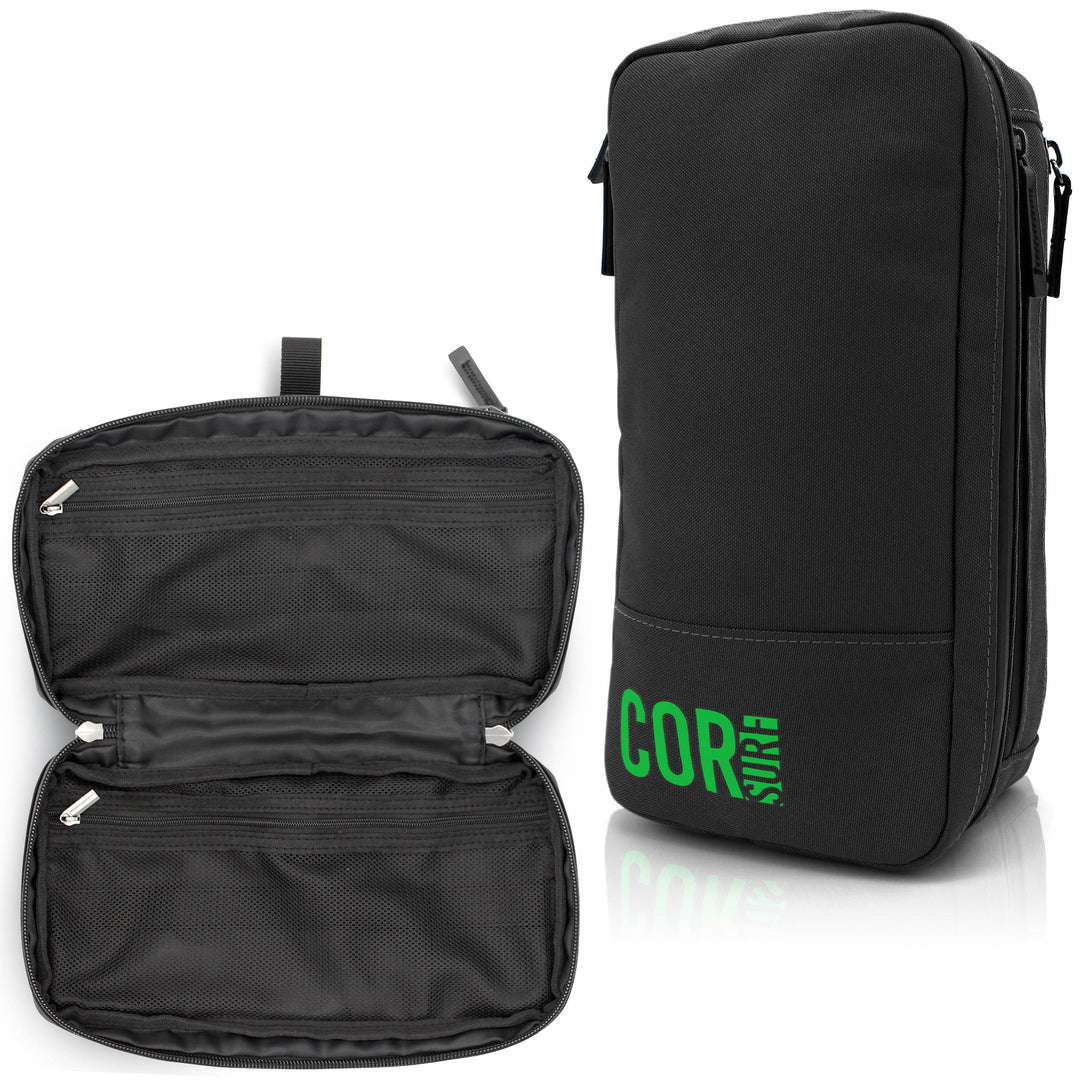 Island Hopper Travel Bundle - Backpack + Toiletry Bag + Compression Packing Cubes with YKK - One Revolver Surfboards