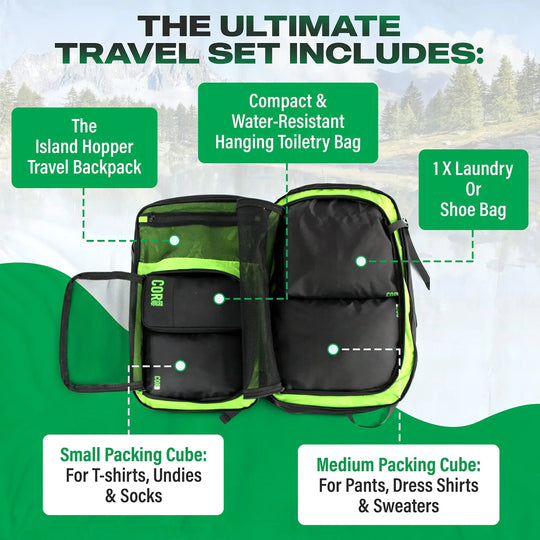 One Revolver Surfboards - Island Hopper Travel Bundle Backpacks