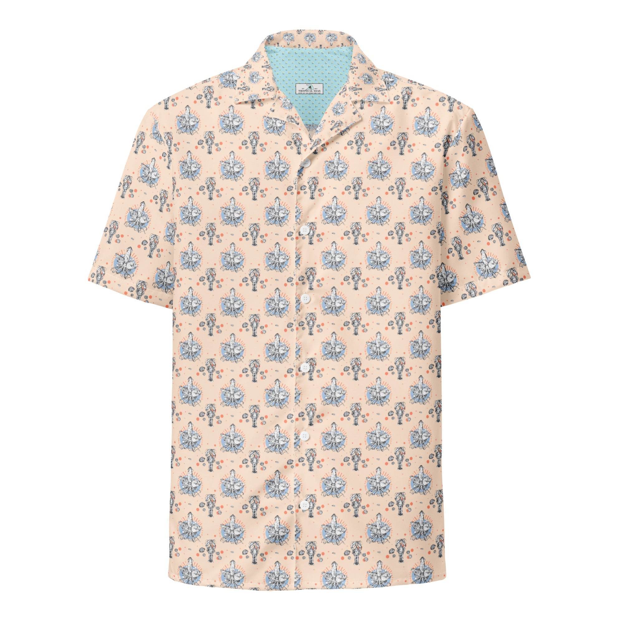 Triple Tangerine Hawaiian Shirt - One Revolver Surfboards