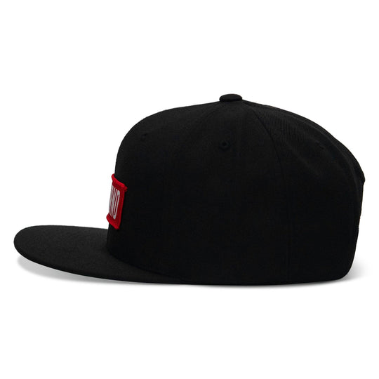 One Revolver Surfboards - Ungovrnd Red Patch Flatbill SnapBack Hat HEADWEAR