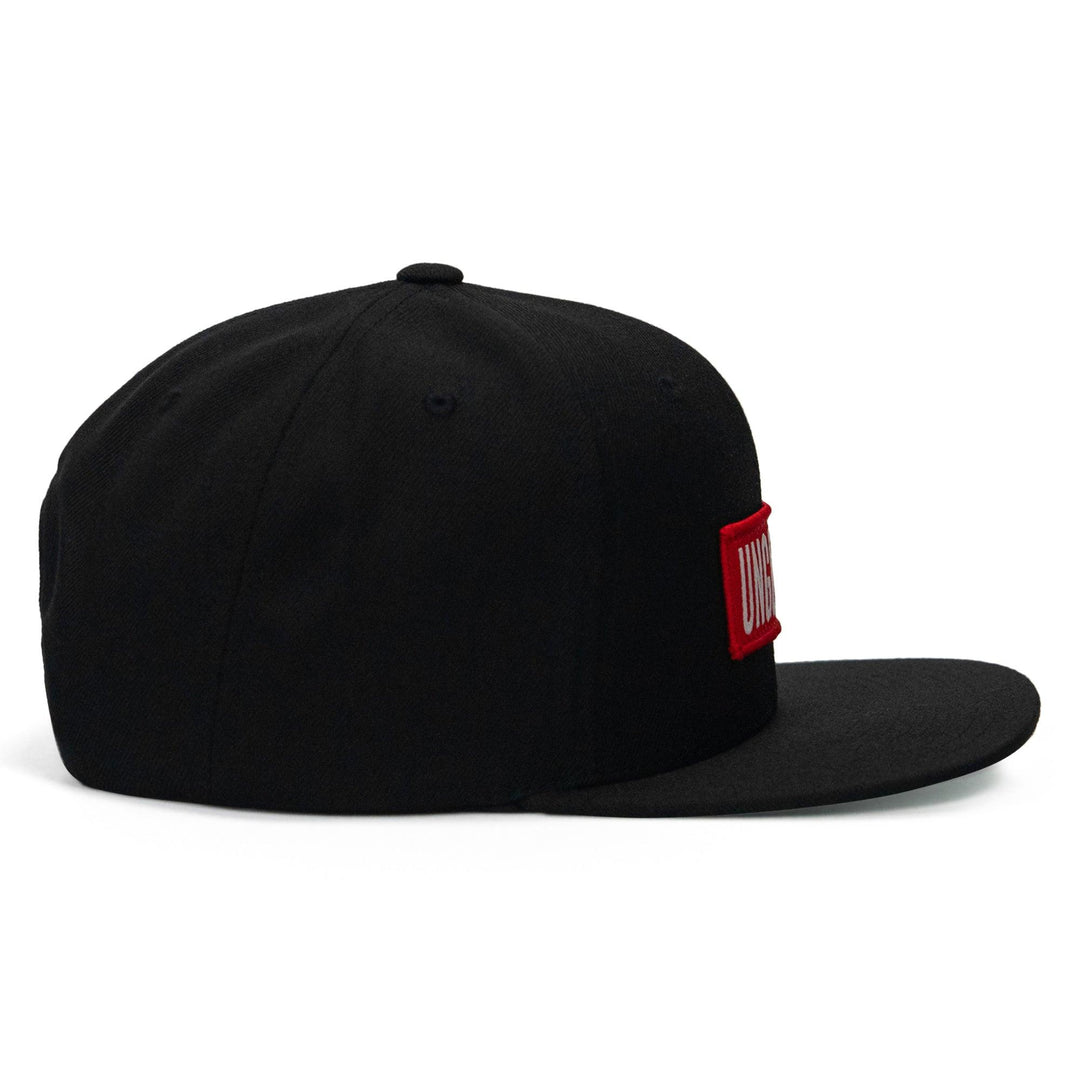 One Revolver Surfboards - Ungovrnd Red Patch Flatbill SnapBack Hat HEADWEAR