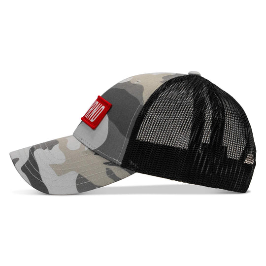 One Revolver Surfboards - Ungovrnd Red Patch Snapback Hat HEADWEAR