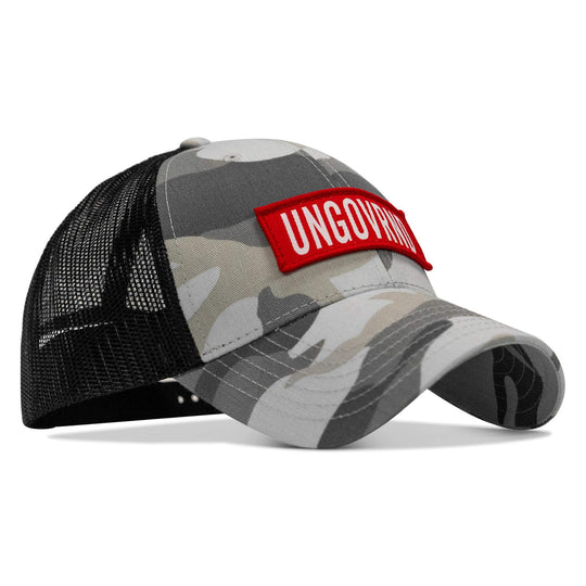 One Revolver Surfboards - Ungovrnd Red Patch Snapback Hat HEADWEAR