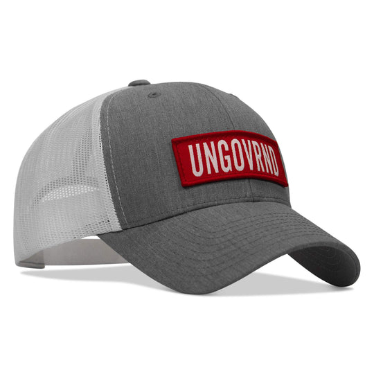 One Revolver Surfboards - Ungovrnd Red Patch Snapback Hat HEADWEAR