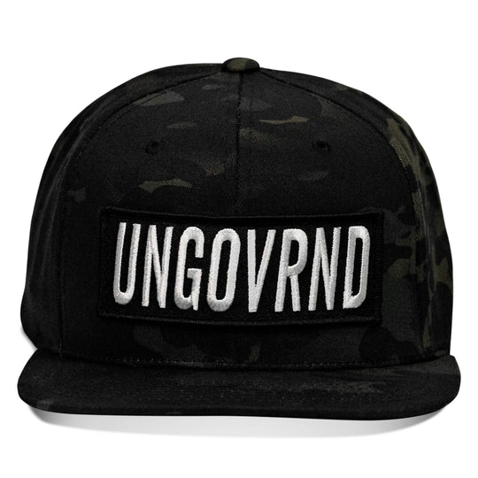 One Revolver Surfboards - Ungovrnd Oversized Patch Flatbill SnapBack Hat HEADWEAR