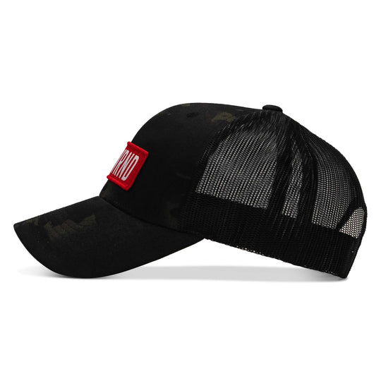 One Revolver Surfboards - Ungovrnd Red Patch Snapback Hat HEADWEAR