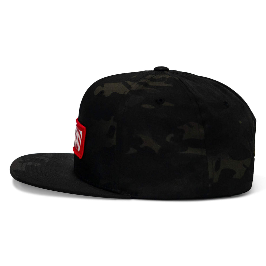 One Revolver Surfboards - Ungovrnd Red Patch Flatbill SnapBack Hat HEADWEAR