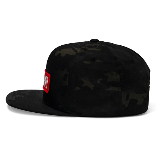 One Revolver Surfboards - Ungovrnd Red Patch Flatbill SnapBack Hat HEADWEAR
