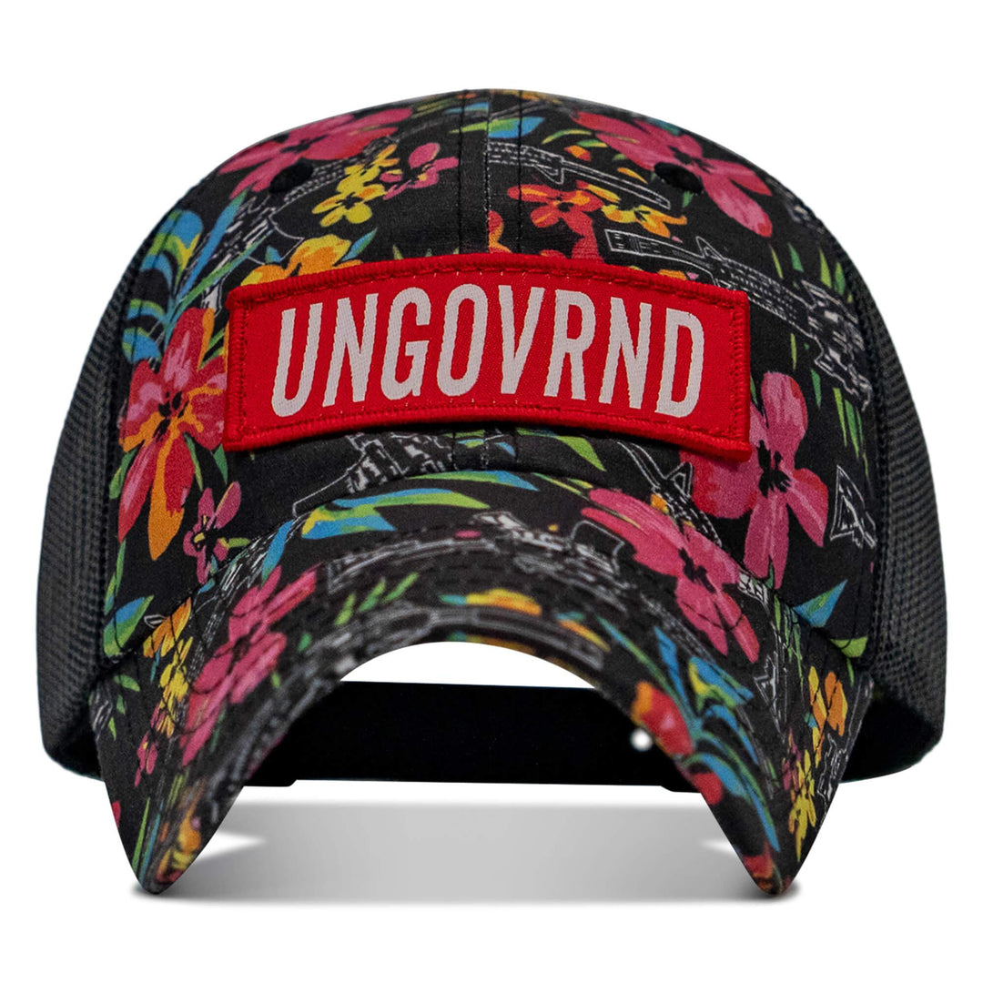 One Revolver Surfboards - Ungovrnd Patch Tactical Ripstop Mesh Snapback Hat HEADWEAR
