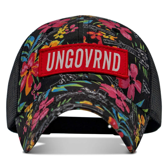 One Revolver Surfboards - Ungovrnd Patch Tactical Ripstop Mesh Snapback Hat HEADWEAR