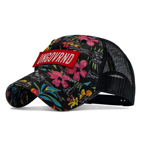One Revolver Surfboards - Ungovrnd Patch Tactical Ripstop Mesh Snapback Hat HEADWEAR