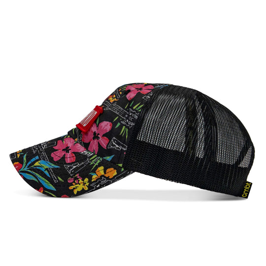 One Revolver Surfboards - Ungovrnd Patch Tactical Ripstop Mesh Snapback Hat HEADWEAR