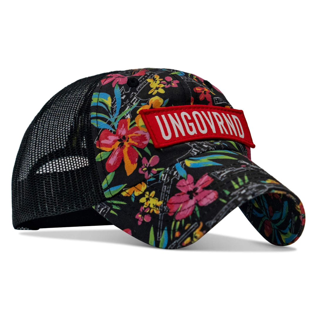 One Revolver Surfboards - Ungovrnd Patch Tactical Ripstop Mesh Snapback Hat HEADWEAR