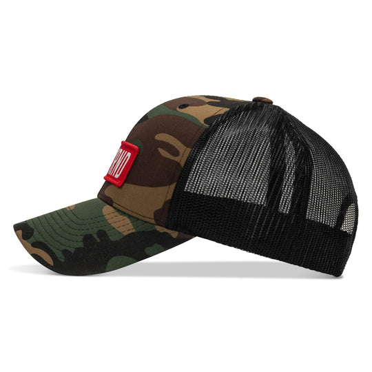 One Revolver Surfboards - Ungovrnd Red Patch Snapback Hat HEADWEAR