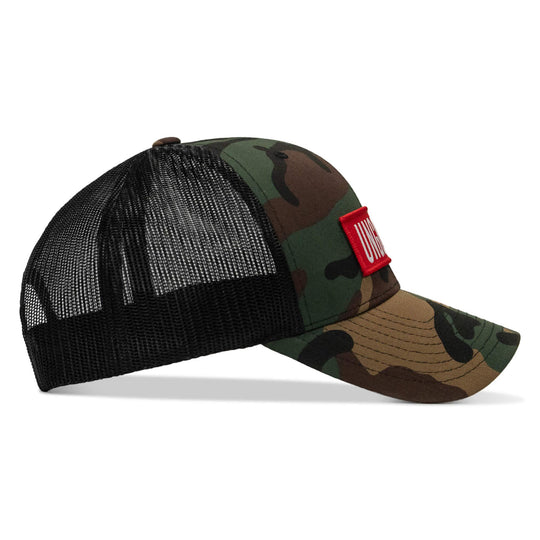 One Revolver Surfboards - Ungovrnd Red Patch Snapback Hat HEADWEAR