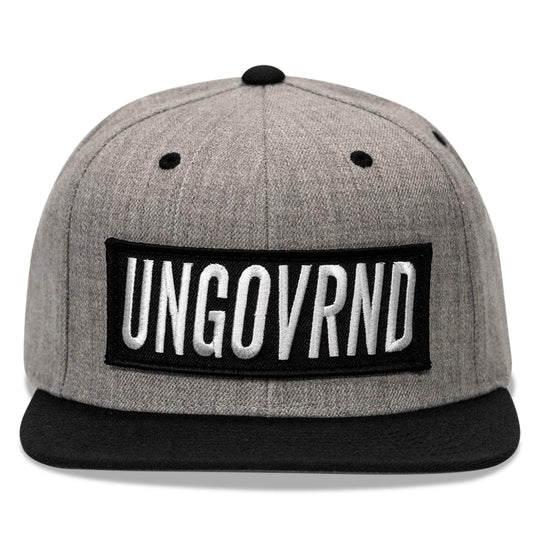 One Revolver Surfboards - Ungovrnd Oversized Patch Flatbill SnapBack Hat HEADWEAR