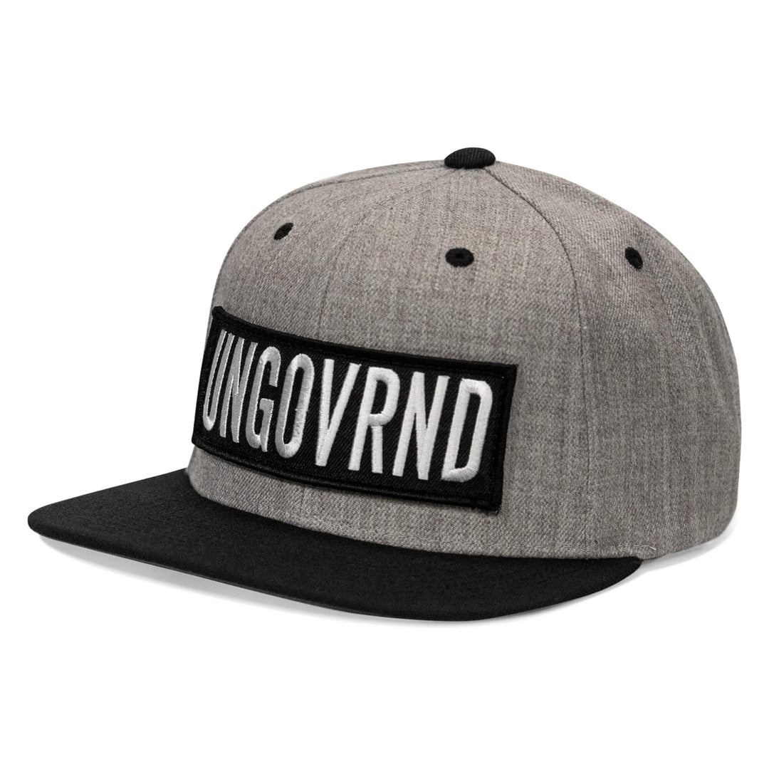 One Revolver Surfboards - Ungovrnd Oversized Patch Flatbill SnapBack Hat HEADWEAR