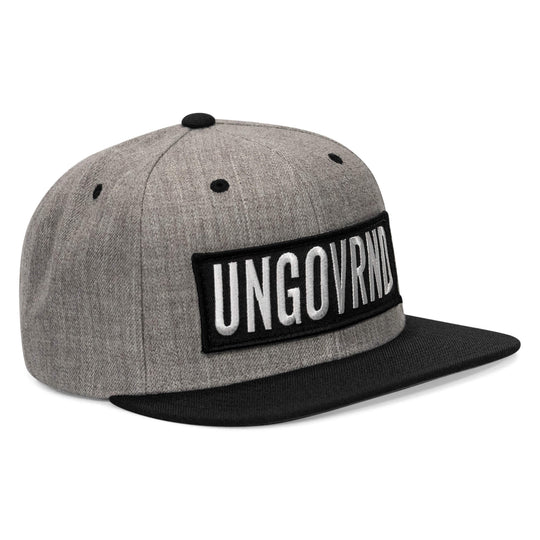 One Revolver Surfboards - Ungovrnd Oversized Patch Flatbill SnapBack Hat HEADWEAR