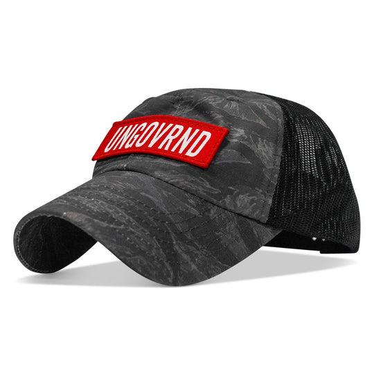 One Revolver Surfboards - Ungovrnd Patch Tactical Ripstop Mesh Snapback Hat HEADWEAR