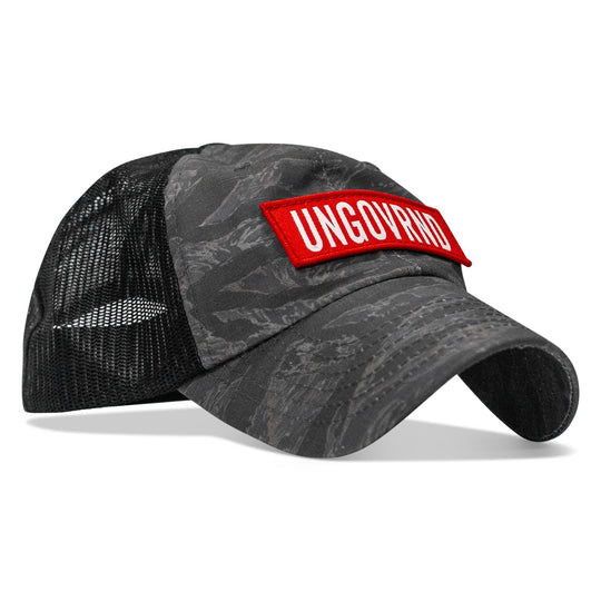 One Revolver Surfboards - Ungovrnd Patch Tactical Ripstop Mesh Snapback Hat HEADWEAR