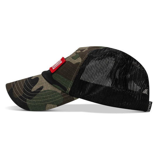 One Revolver Surfboards - Ungovrnd Patch Tactical Ripstop Mesh Snapback Hat HEADWEAR