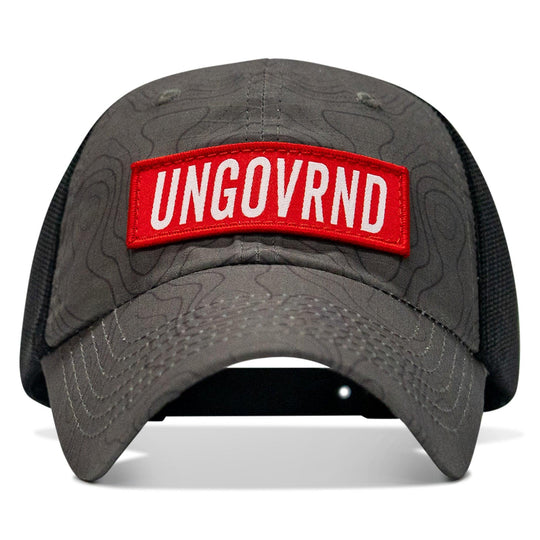 One Revolver Surfboards - Ungovrnd Patch Tactical Ripstop Mesh Snapback Hat HEADWEAR