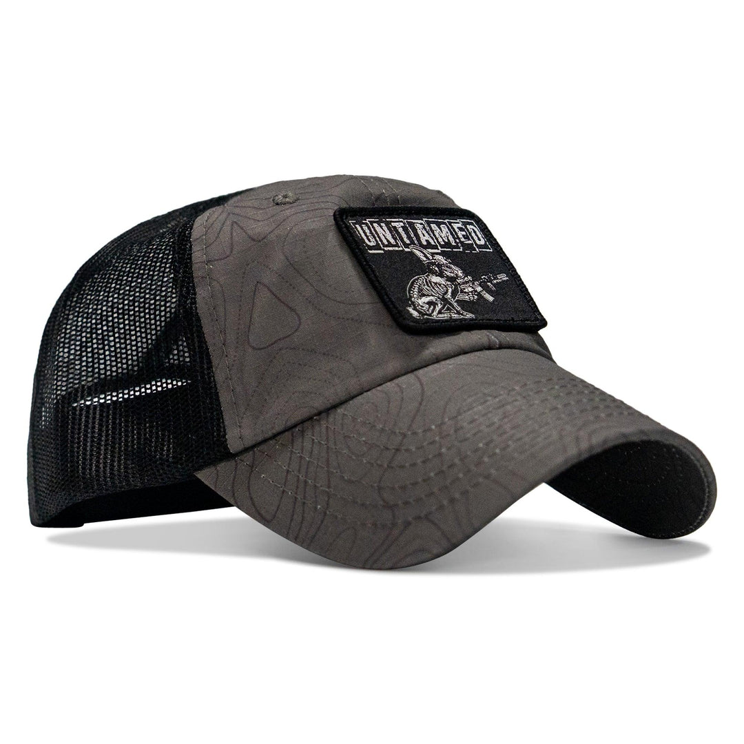 One Revolver Surfboards - UNTAMED Patch Tactical Ripstop Mesh Snapback Hat HEADWEAR