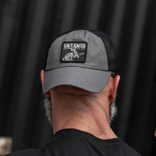 One Revolver Surfboards - UNTAMED Patch Tactical Ripstop Mesh Snapback Hat HEADWEAR