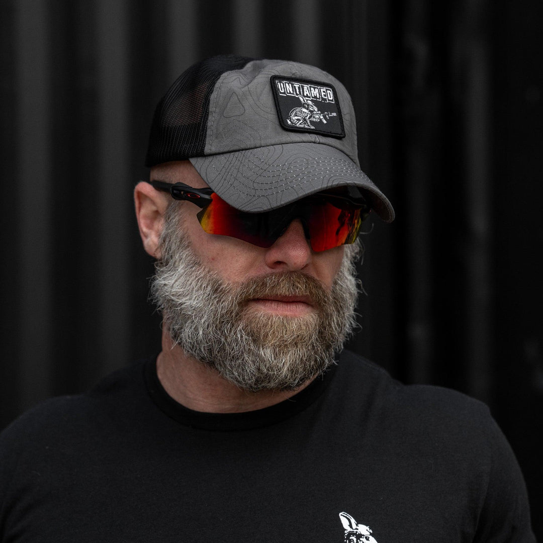 One Revolver Surfboards - UNTAMED Patch Tactical Ripstop Mesh Snapback Hat HEADWEAR