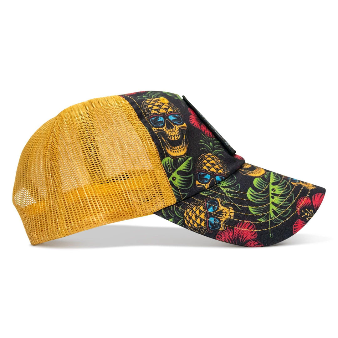 One Revolver Surfboards - In The End, We Meet Again - Until Valhalla Patch Tactical Ripstop Mesh Snapback Hat HEADWEAR