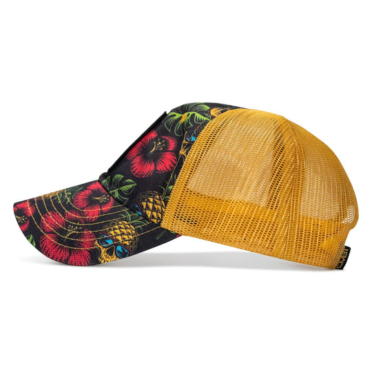 One Revolver Surfboards - In The End, We Meet Again - Until Valhalla Patch Tactical Ripstop Mesh Snapback Hat HEADWEAR
