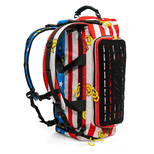 One Revolver Surfboards - 50L Sack™ Duffle Hybrid Double Carry Bag DUFFLEPACK