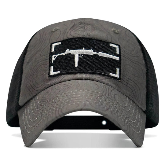 One Revolver Surfboards - Uzi Patch Patch Tactical Ripstop Mesh Snapback Hat HEADWEAR