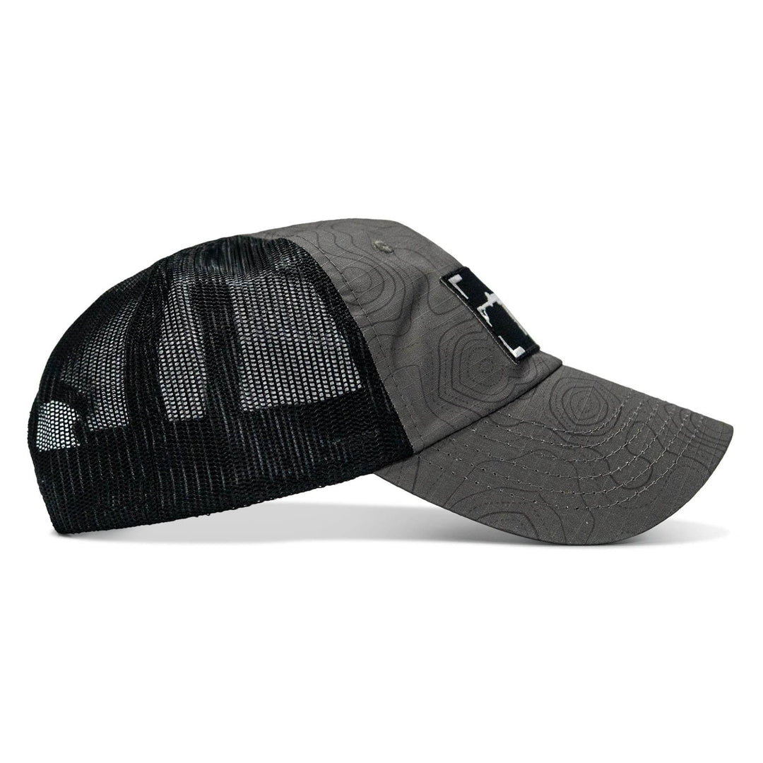 One Revolver Surfboards - Uzi Patch Patch Tactical Ripstop Mesh Snapback Hat HEADWEAR