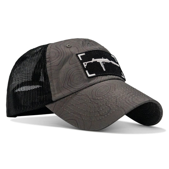 One Revolver Surfboards - Uzi Patch Patch Tactical Ripstop Mesh Snapback Hat HEADWEAR