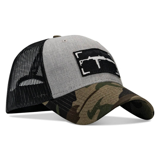 UZI PATCH MESH SNAPBACK HAT - One Revolver Surfboards